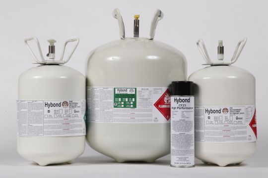 Hybond adhesive containers